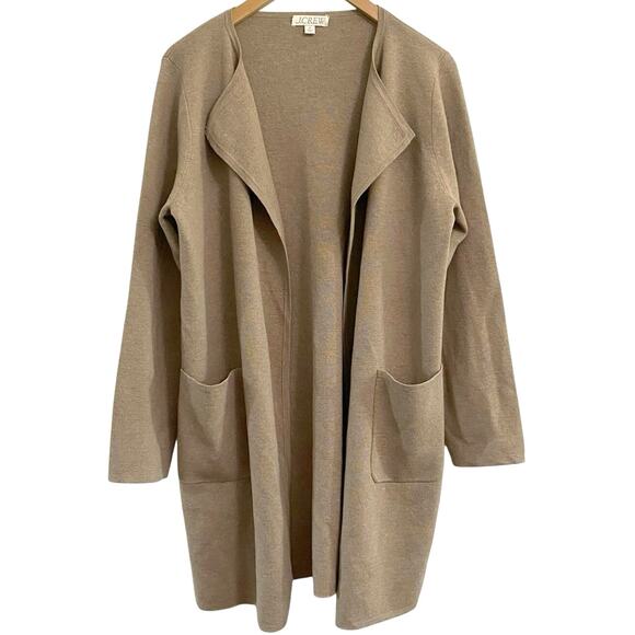 J Crew Juliette Sweater Blazer Women's Medium Wool Blend